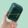F26C Denture Bath Box Case Dental False Teeth Storage Box with Hanging-Net Container Braces Denture Teeth Care Tool