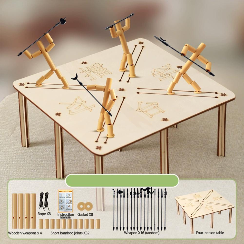 Bamboo Man Two-Player Battle Games Toy