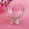 Transparent Cocktail Glass Thickened Goblet Salad Bowl Pudding Cups  Summer