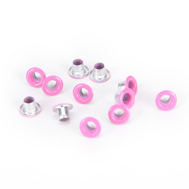 100Pcs 3Mm Scrapbook Eyelet Random Mixed Color Metal Eyelets For Diy Clothes