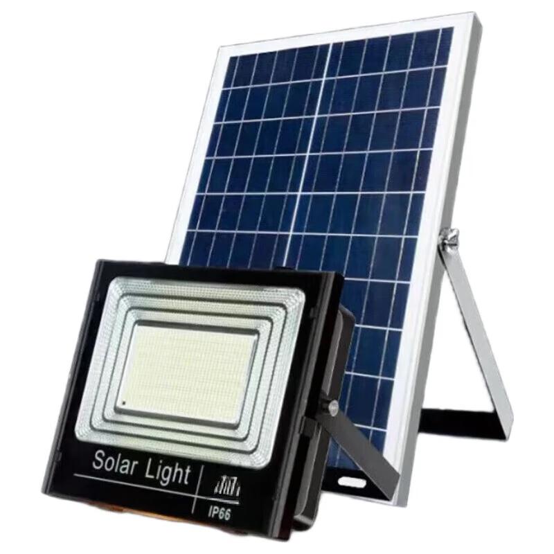 UOSU 100W Solar Outdoor Floodlight with Remote & Timer