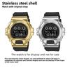 DW6900 Mod Kit metal case strap for Casio G-SHOCK DW-6900 modified stainless steel bezel diamond case bracelet watch accessories