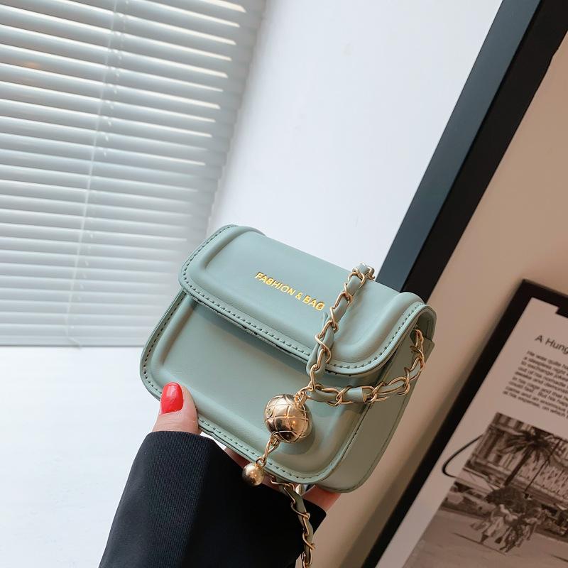 Корейская версия мини-сумки женская летняя новая модная простая сумка-мессенджер текстура — фото 7