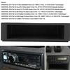 New for Stereo Radio Universal Car Double 1 Din Dash Cup Holder Storage Box Plastic