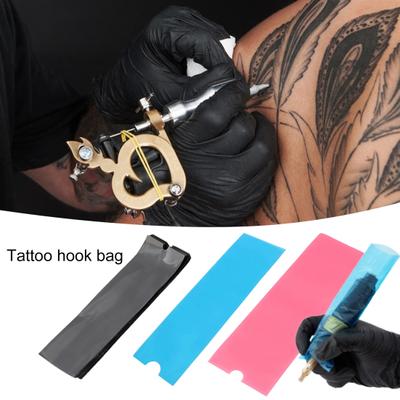 200Pcs/Box Tattoo Cord Sleeve Disposable Dustproof Maintaining Tattoo Equipment Dirty-proof Tattoo Equipment Clip Cord Sleeve Tattoo Shop Supply