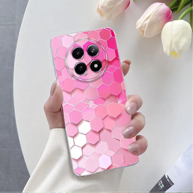 For Realme 12 13 12X 5G / 12 13 Pro Plus Case Luxury Phone Case For Realme13 13 Pro Plus 5G Clear Soft Silicone Protective Cover