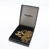 CHANEL COCO Mark Necklace Matelasse gold Plated Gold 74g Women Used