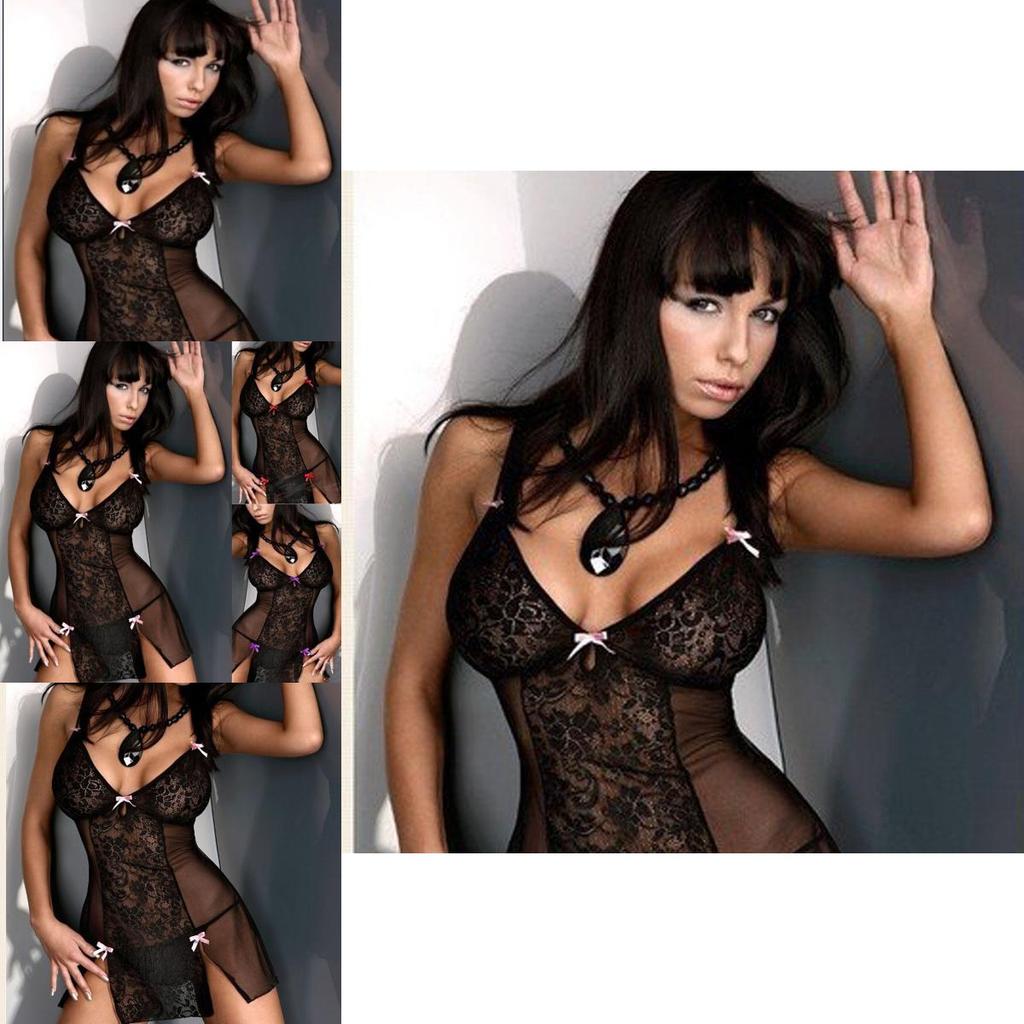Women's Underwear Perspective Sling Dress Premium Quality Elegant Versatile Costume
