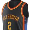 Nike Dri-FIT ADV NBA Oklahoma City Thunder 2024/25 City Edition Authentic Jersey 'Shai Gilgeous-Alexander' Men's FQ4476-010