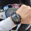 Herrenmode Mechanische Uhr Business Elite Uhr Tourbillon Mechanische Gürteluhr