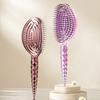 Vented Hair Brush Portable Anti-static Thin Thick Curly Long Wet Dry Hair Paddle Brush Scalp Massage Hair Styling Detangling Comb