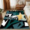Philadelphia Eagles Teppich Spielteppich, Fußmatte für Schlafzimmer Wohnzimmer Eingangsbereich Teppich, Heimdeko Idee Geschenk für Weihnachten Geburtstag