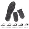 PVC Inner Heightening Insole Men's and Women's Breathable Shock Absorption Air Cushion Adjustable Invisible Combination Insole
