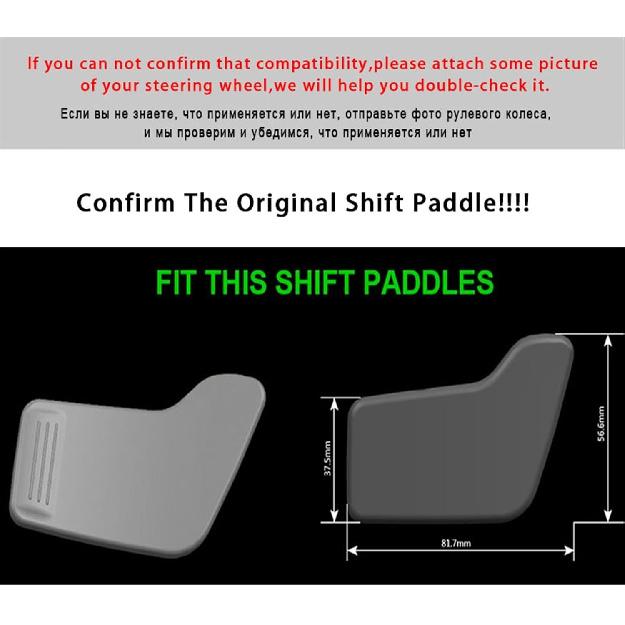For Hyundai for Veloster 2015 Auto Interior Car Aluminum Alloy Steering Wheel Shift Paddle Shifter Extension Car-Styling Retrofit Shift Paddle