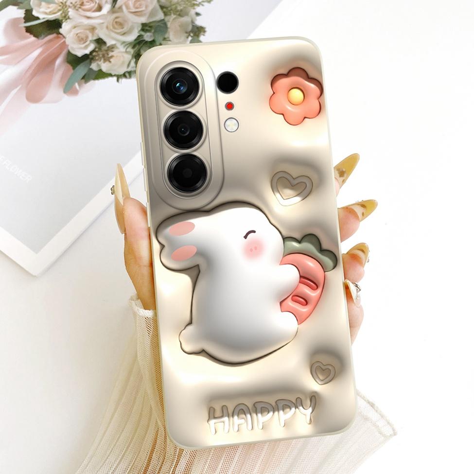 Hülle Für Tecno Camon 50 4G Cover CN5 Luxus Mode Blumen Kawaii Niedlich Bemalt Stoßfest Silikonhülle Für Techno Camon 50 4G