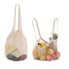 Eco-Friendly 100% Cotton Mesh Bag for Shopping, Toys Storage, and Fruits