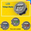 Cross-border 12-24V Car Battery Digital Voltage Display Meter