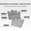 Gants de Sport à Quatre Doigts Gants Légers à Demi-doigts Gants Durables pour l'Entraînement Unisexes