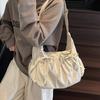 Fashion Nylon Shoulder Bag Bow Decor Large Capacity Lightweight Crossbody Bag Multi-pocket Commuter Bag Versatile Women's Bags