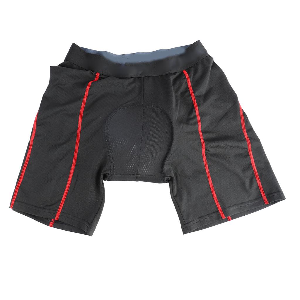 Gepolsterte Radshorts Atmungsaktiv Stoßdämpfend Weicher Schwamm Silikon Radhosen für Herren Damen