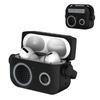 3D Simulation Silica Radio Earphone Case For Airpods Pro 2 Case For Airpods 3 2 1 Case With Locking Capwith Lanyard