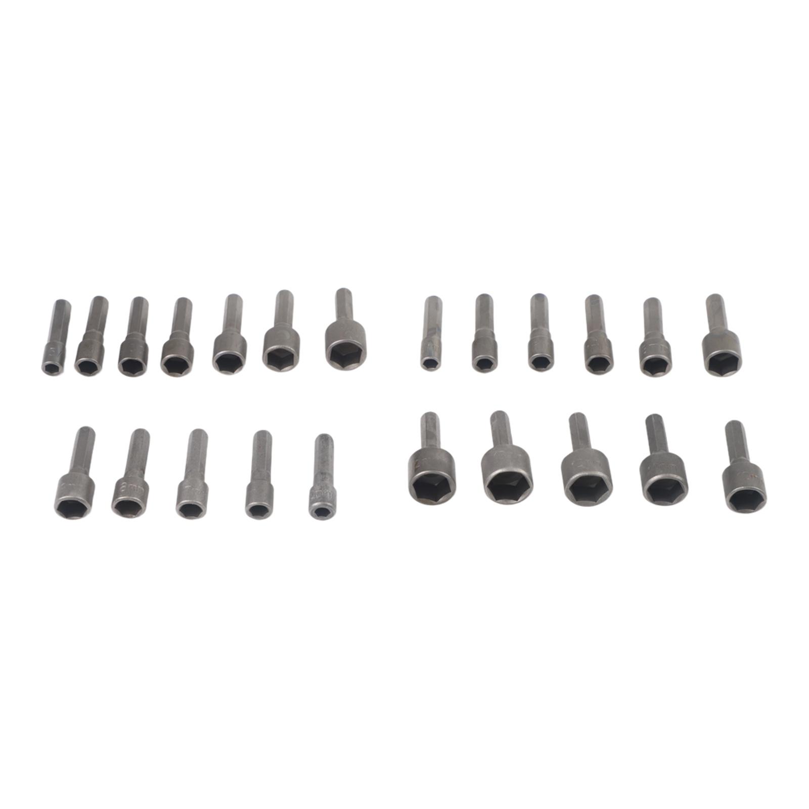 

Comprehensive DIY Tool Kit Tool Part Hex Socket Wrench Set 23-Piece Set Metric Specifications Tough Tool Steel China Mainland