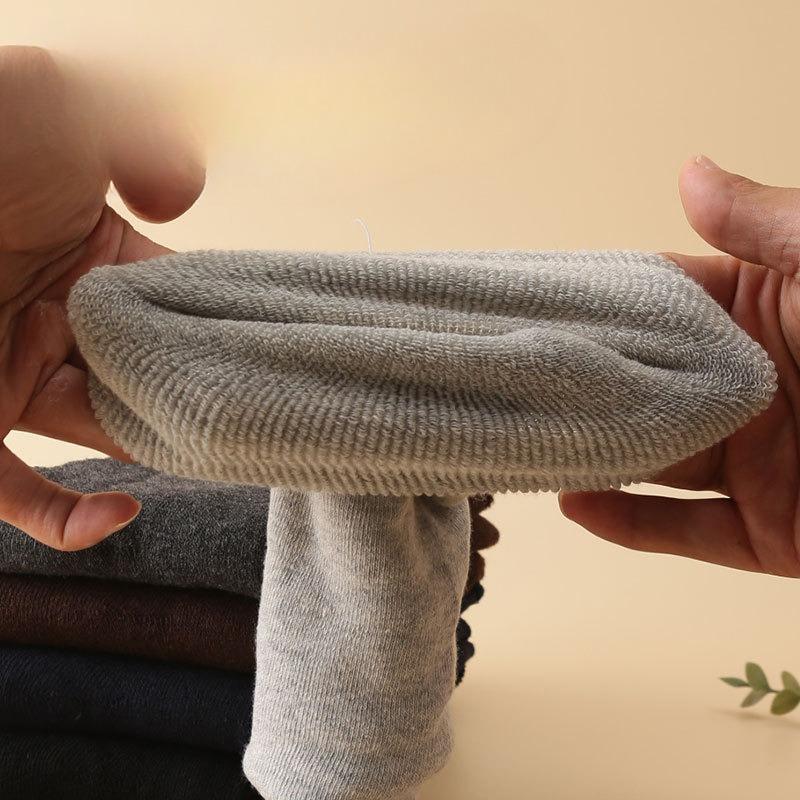 Loose-fitting Socks for Middle-aged and Elderly People In Autumn and Winter, Wide-mouthed Thickened Warm Socks for Men with Swollen and Fat Feet
