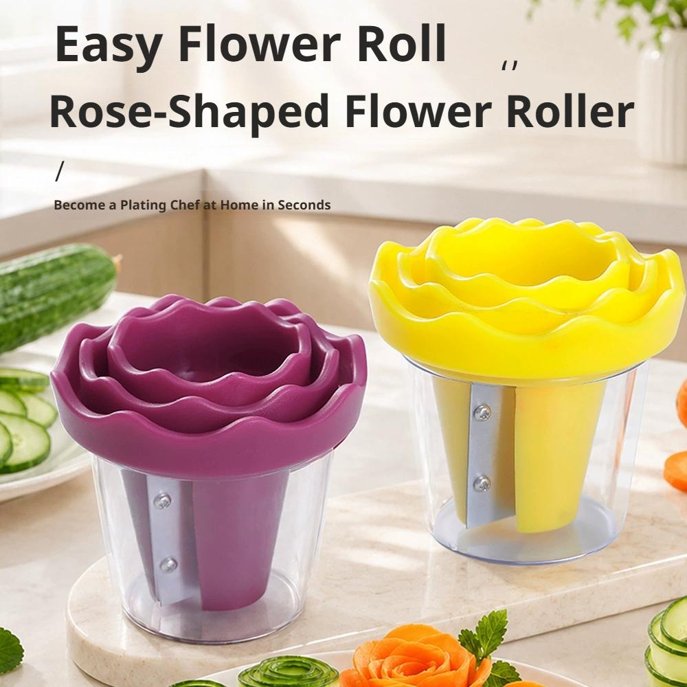 Spiral Vegetable Slicer Spiralizer Cucumber Carrot Flower Carving Cutter Peeler With Protective Cover Kitchen Gadgets7