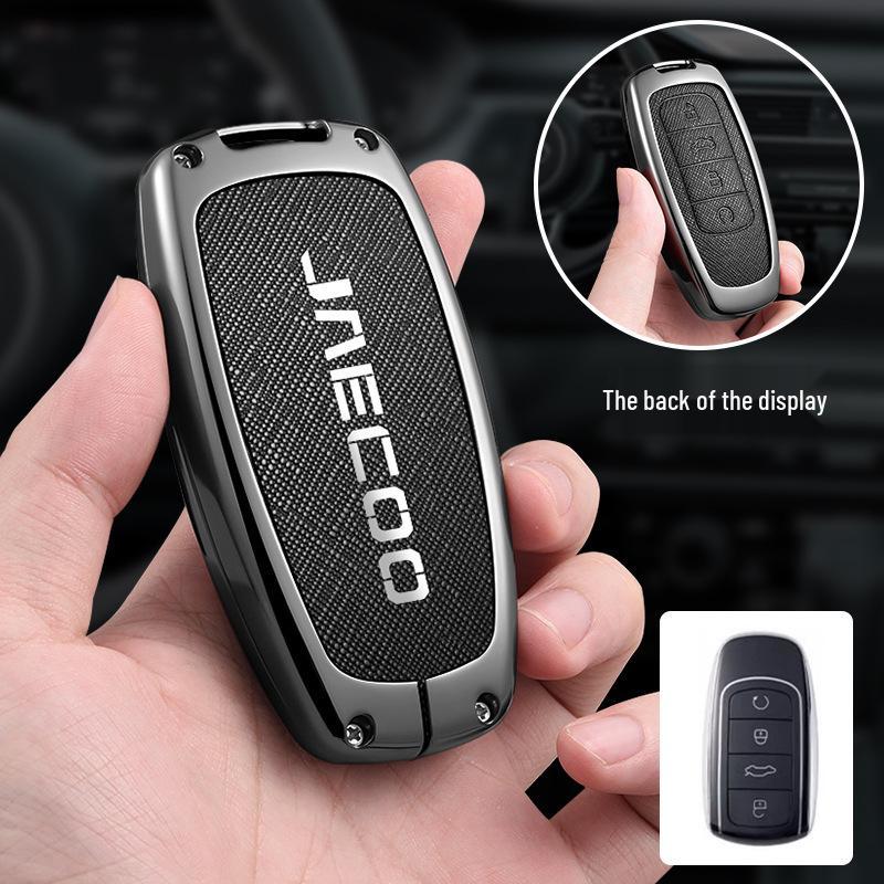 Chery JAECOO Sleuteletui voor J6/J7/J8 Modellen, Beschermhoes voor Tiggo 9, Explore 06 Sleutelzakje met Gesp