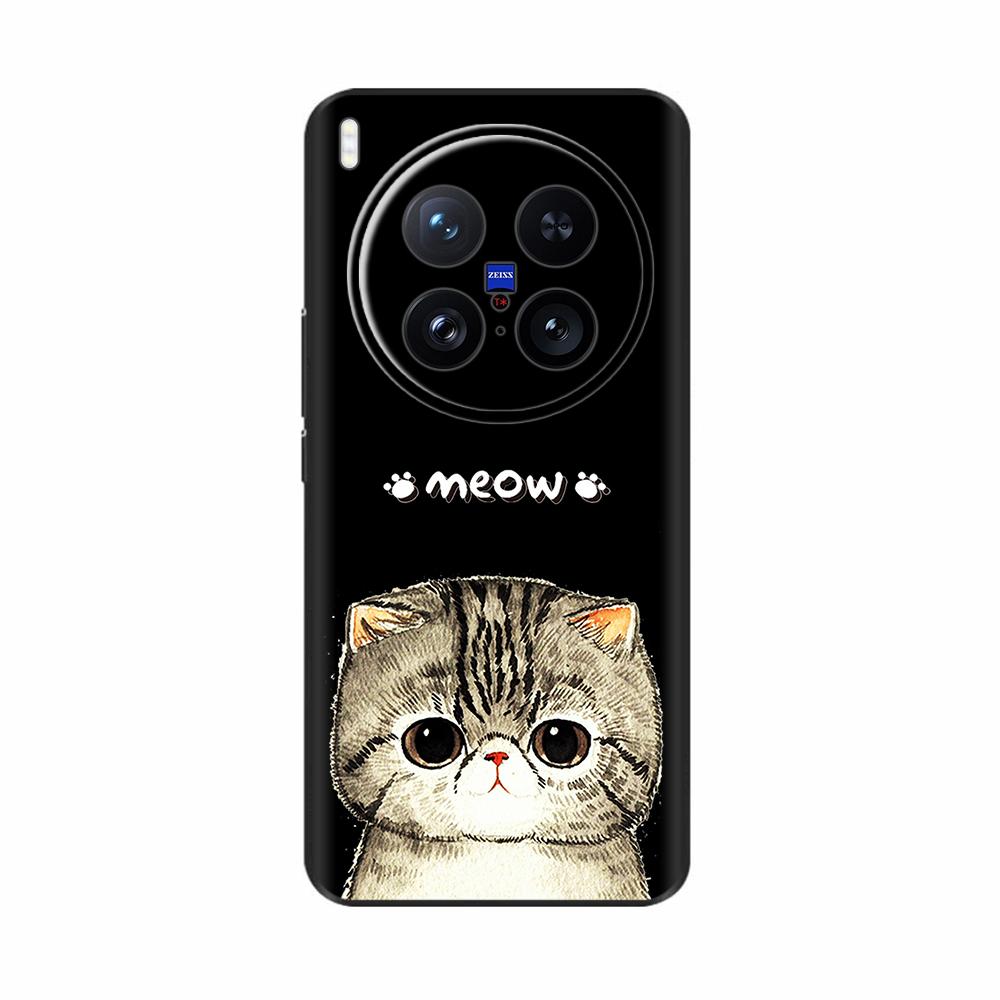 For Vivo X200 Ultra Case Soft TPU Cute Cartoon Painted Back Shell Cover For Vivo X200 Pro Mini Phone Cases for Vivo X200 Pro 5G