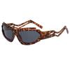 Superhot Eyewear 11417 Fashion 2023 Irregular Steampunk Shades Sporty Y2K Sunglasses