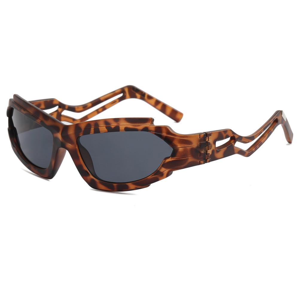 Superhot Eyewear 11417 Fashion 2023 Irregular Steampunk Shades Sporty Y2K Sunglasses