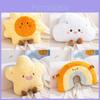 Cloud Sun Star Plush Pillow With Pp Cotton Filling For Kids And Teens Comfort