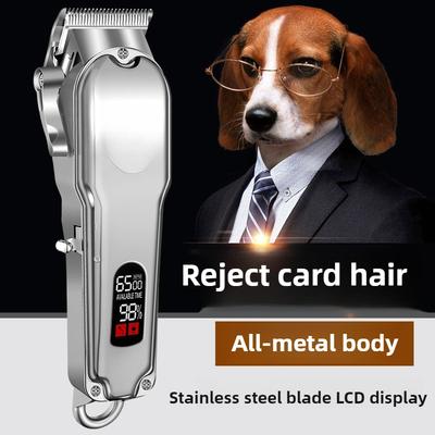 Professionelle Tierhaarschneidemaschine Edelstahl Hunde Welpen Trimmer Katze Große Hunde Haarschneidemaschine Haustiere Hund Schönheitstrimmer