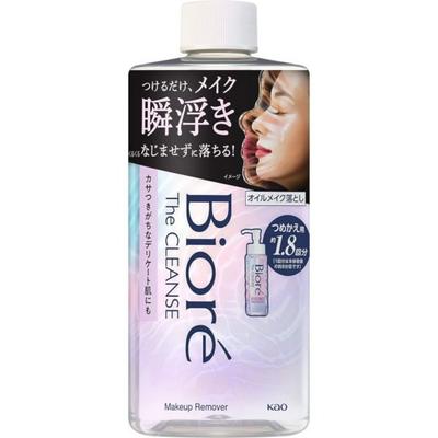Japan Biore The Cleansing Oil Make-up-Entferner, Nachfüllpackung, 9,5 fl oz (280 ml) (1,8 Portionen) Öl japanische Kosmetik Empfehlung, 1 Stück
