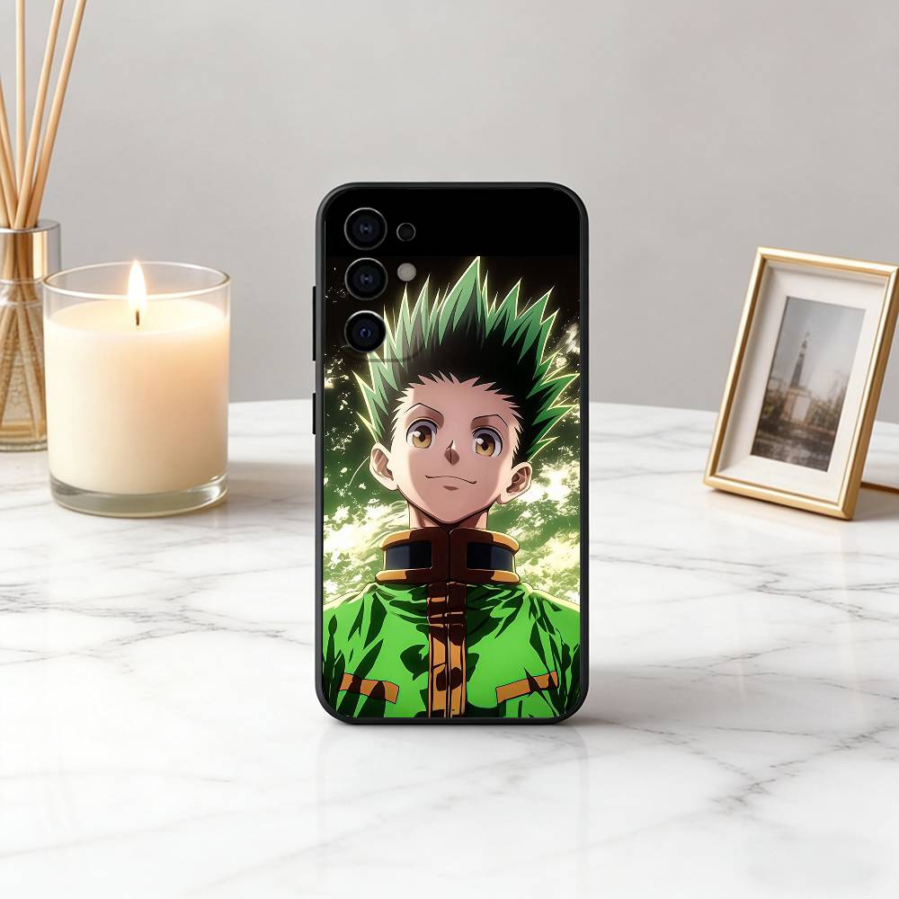 H-Hunter G-Gon F-Freecss H-Hunter-GF Phone Case For Samsung S25,S24,S21,S22,S23,S30,Ultra,S20,Plus,Fe,Soft Silicone Black Cover