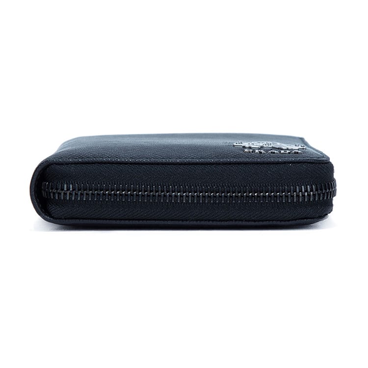 PRADA Cow Leather Wallet Unisex Black 2ML188-9Z2-F0002