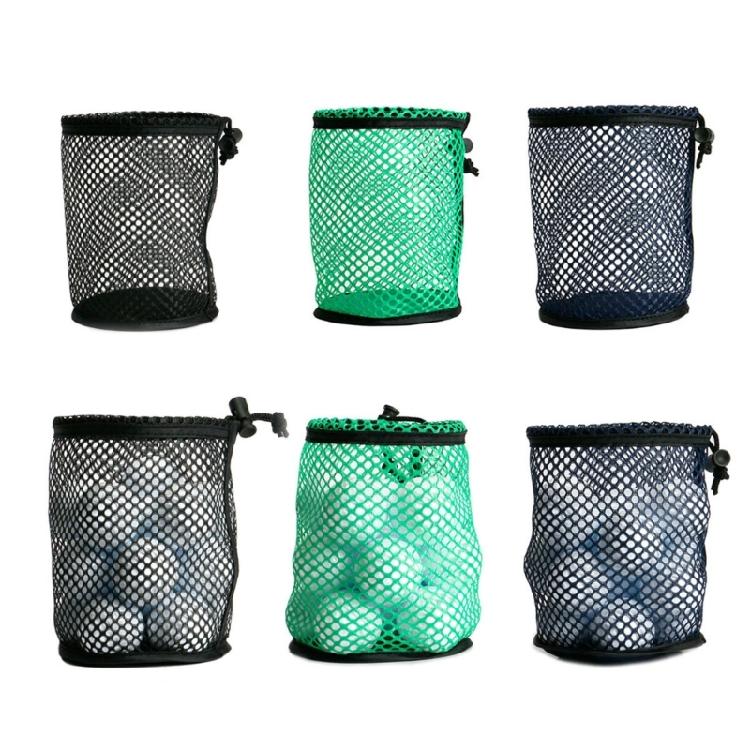 12-50 Bollar Golf Nätpåse Bordtennisväska Nylon Förvaring Bollpåse Golfväska