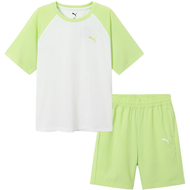 PUMA Kids' Spring 2026 Short Sleeve Tracksuit