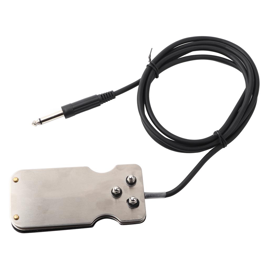 Professional Tattoo Pedal Footswitch for Power Supply Tattoo Machine Accessory (Black Cable)