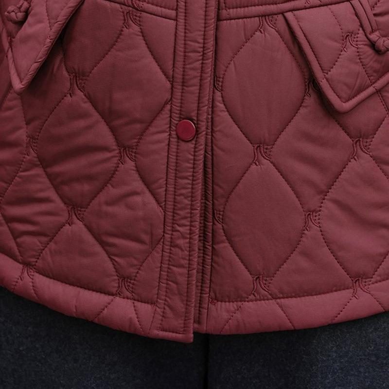 Autumn and Winter Down Padded Jacket Top Small Padded Jacket Winter Padded Jacket Embroidered Padded Jacket