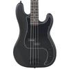 Vidaxl Bass Guitar For Beginners, With Bag, Black, 4/4, 46"