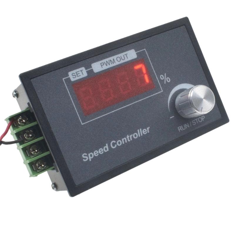 Einstellbarer Frequenzmotorregler unterstützt 6V 12V 24V 36V 48V Präzise Geschwindigkeitsregelung Encoder-Design