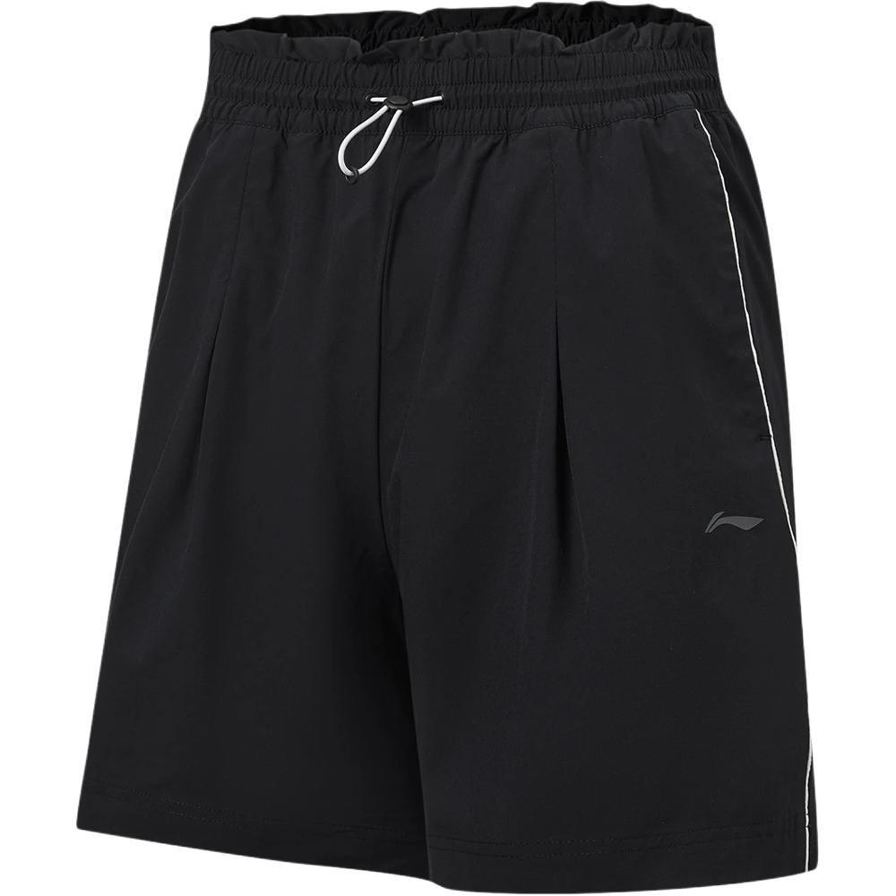 Li-Ning Comfortable Striped Versatile Sports Shorts Women shorts AKSW282-1 L