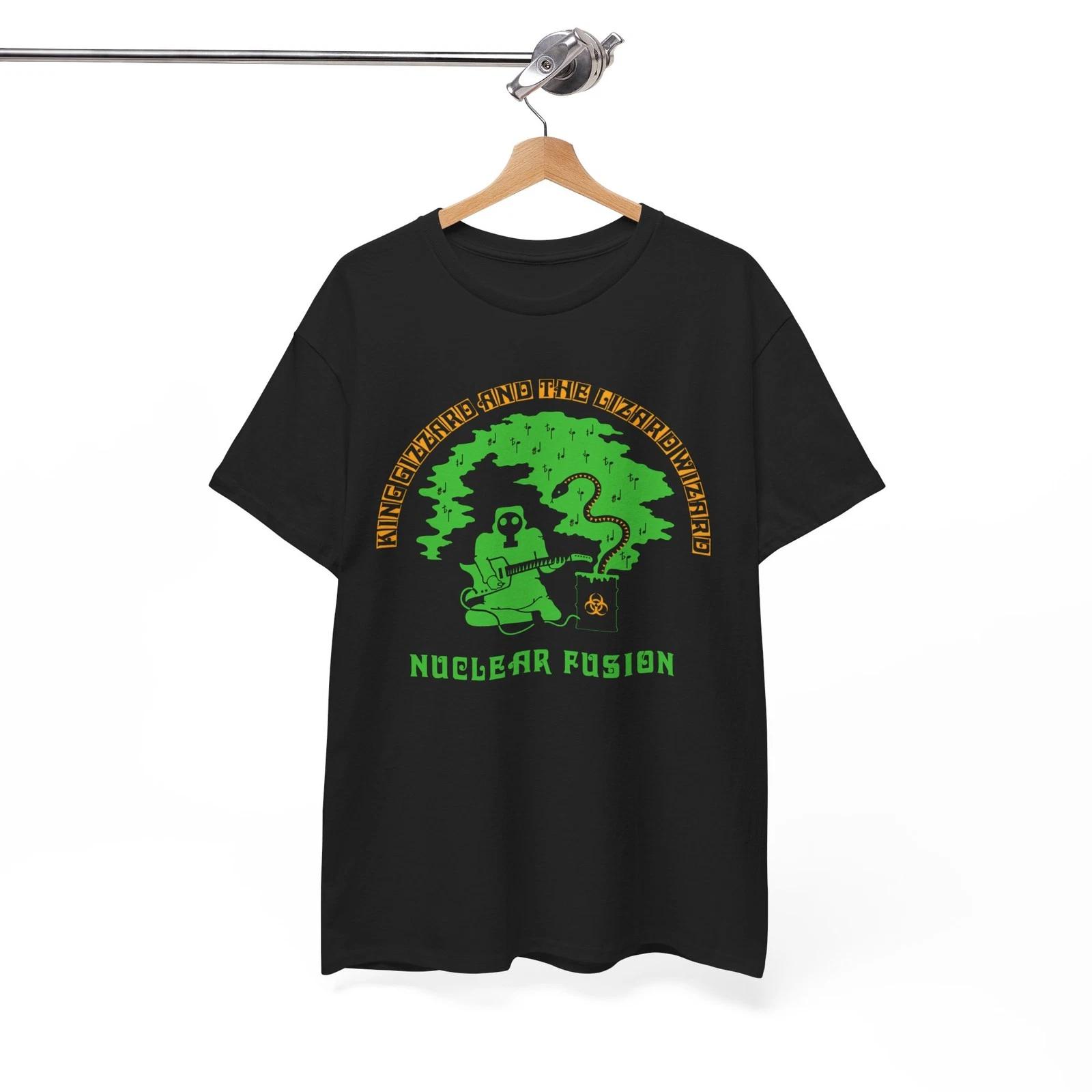 

King Gizzard and the Lizard Wizard Shirt Nuclear Fusion, Unisex Tee S