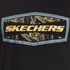 Skechers Tricou Latitude, Mens Black T-shirt