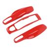 Key Fob Cover Shell Protector Car Modification Replacement for Panamera Cayenne MACAN Boxster Cayman 911 718Orange
