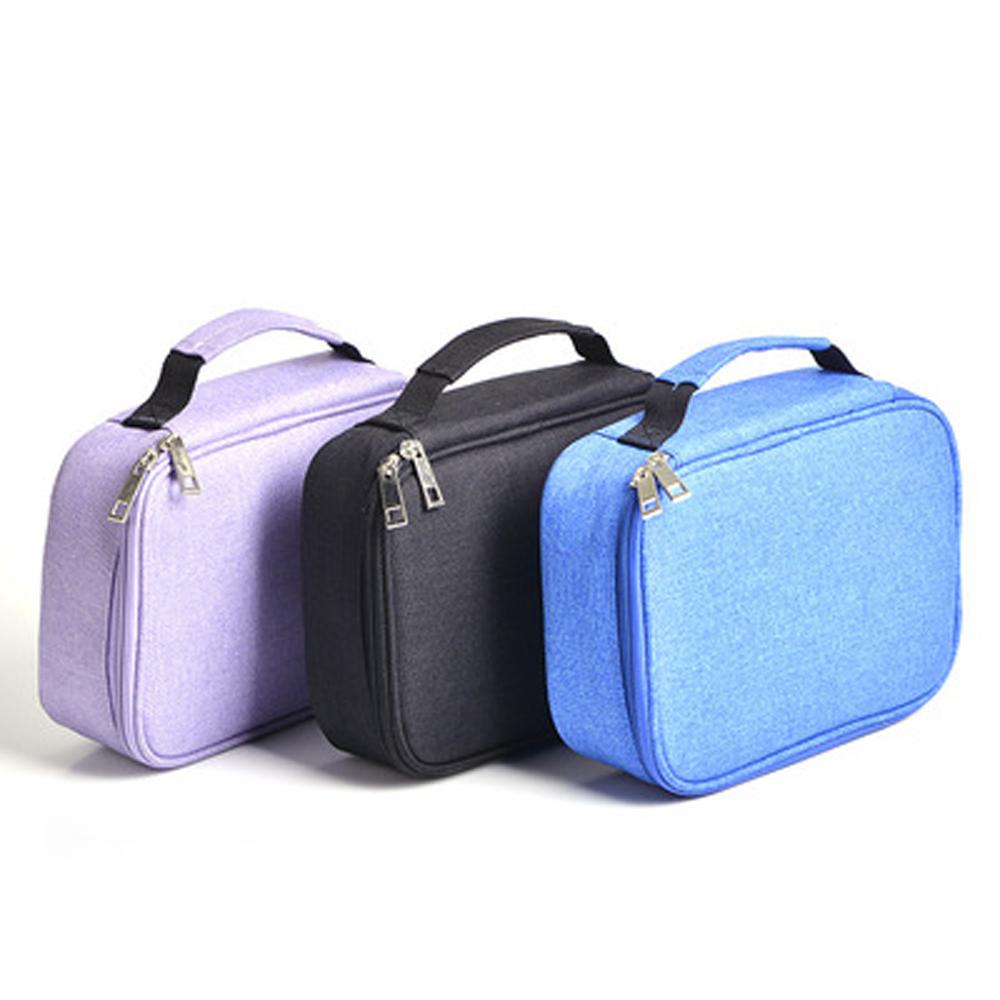 Sleeves High Capacity Pen Bag Case 72 Slots Pencil Pouch Pencil Bags Zipper Pen Bag Pencil Case