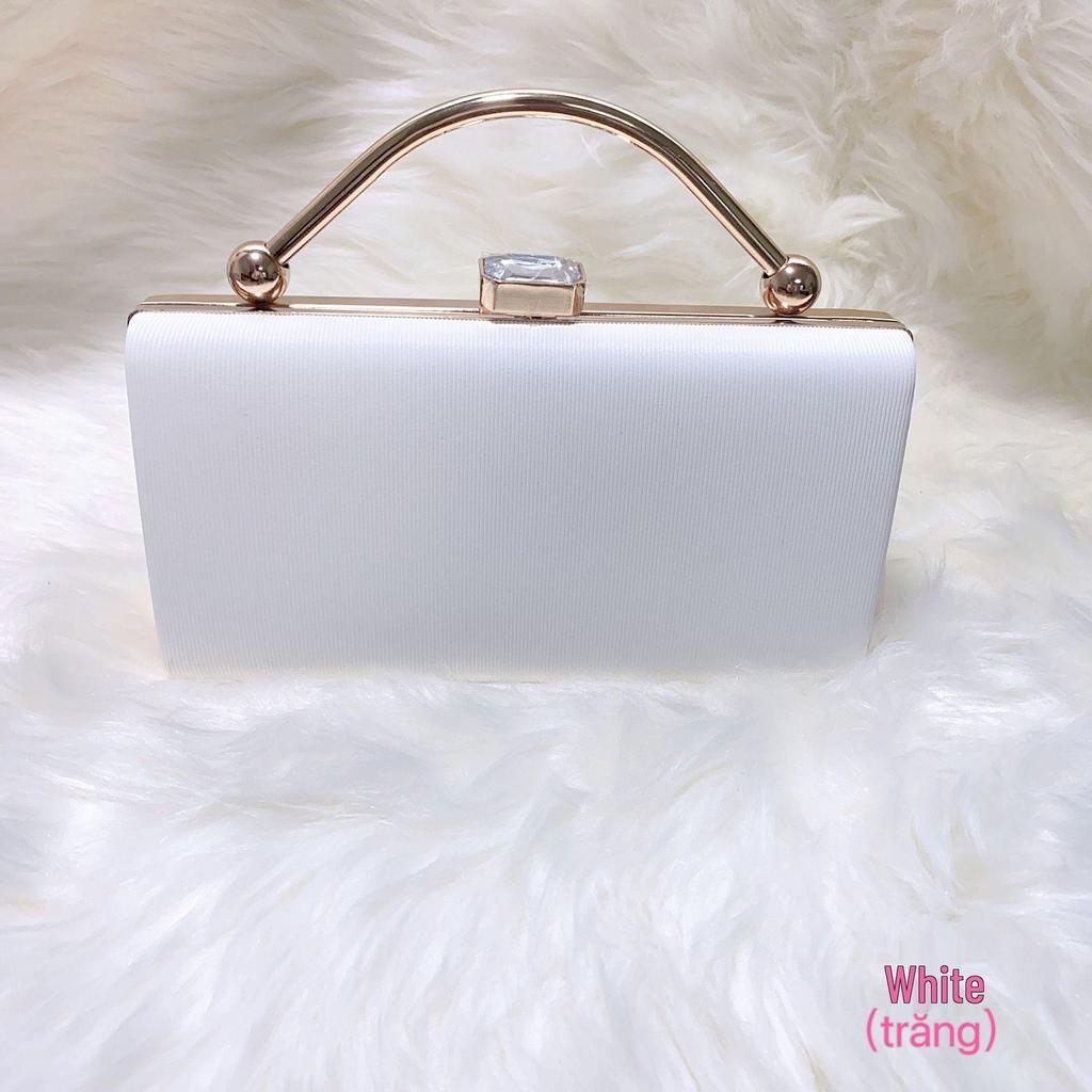 Elegant Patent Leather Evening Clutch: Wedding, Birthday, Banquet.