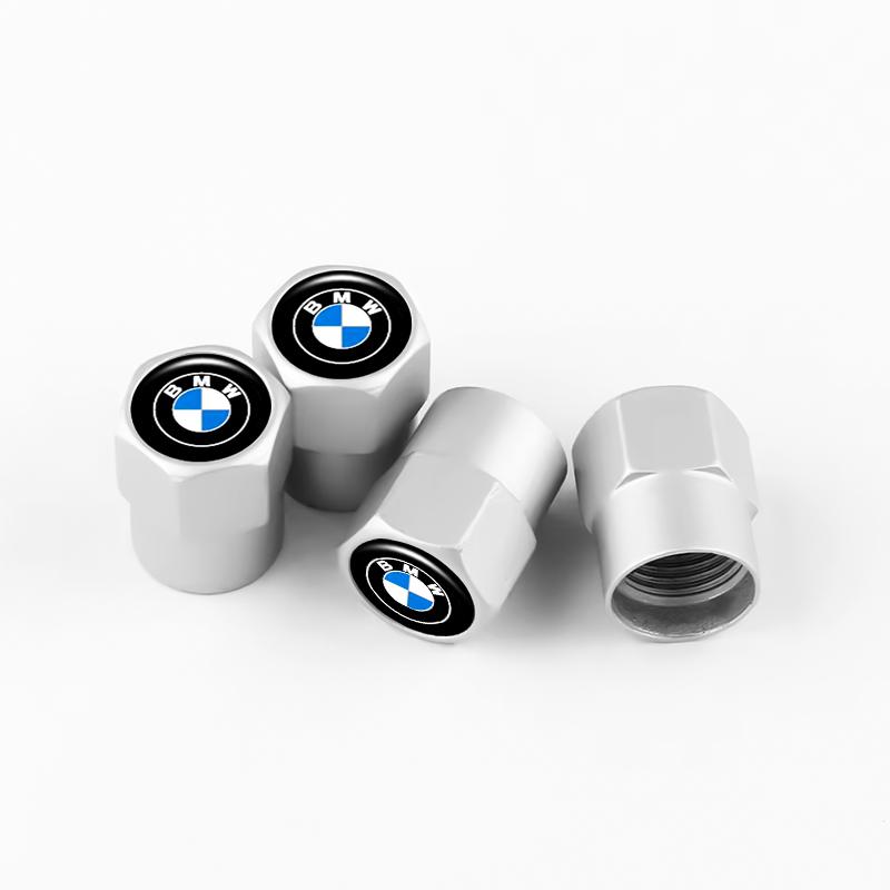 BMW Blue White logo Car Wheel Tire Valve Caps Air Stem For BMW E36 E46 E60 E90 G30 G11 F15 X5 F10 F30 G20 Tyre Plug Accessories
